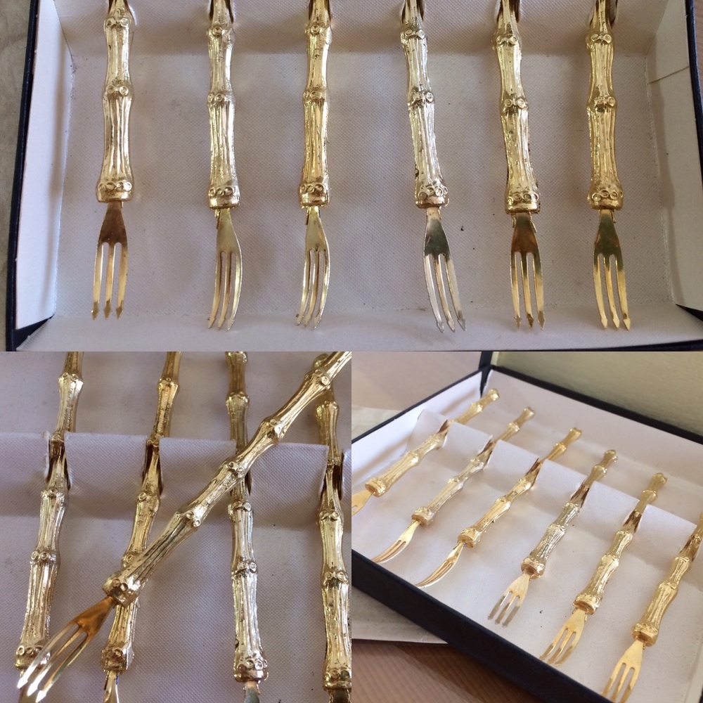 Plastered forks